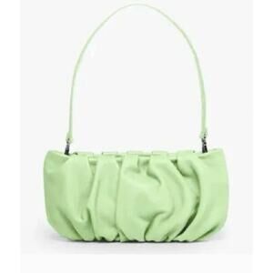 Staud NEW Bean Convertible Agave Bag, Removable Shoulder Strap